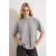 Trendyol Milla Ženska majica TWOSS24TS00074, Siva