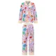 Imily Bela Pižama lila/mešane barve
