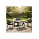 HANAH HOME Baštenska garnitura Nergiz 2+1+1 Dark Blue