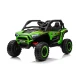 Mamido Električni avtomobilček Buggy UTV KCK 4x4 zelen 24V | 800 W | 50 kg | EVA | LED | 2,4 Ghz | EKO usnje
