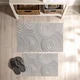 Lessentiel Maison Set prostirki za kupatilo Asr35, 2 dela, Siva