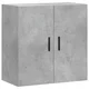MAISON CHIC Stenska omarica - Zidna omarica betonsko siva 60x31x60 cm inženirski les iu104, (22062379)