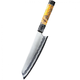 Damaskasti kuhinjski nož FU-27632 - Kiritsuke / Crna / Žuta KP27632