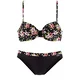 LASCANA Bikini, črna