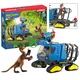 Schleich SLH42604 Schleich Dinosaurus - Terensko vozilo za iskanje dinozavrov, figurice za otroke od 4 let