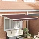 vidaXL Zamenjava tkanine tende za okvir 3.5x2 m Rjava