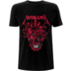 Metallica Majica Heart Skull Black S