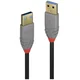 LINDY LINDY USB kabel USB 3.2 gen. 1 (USB 3.0) USB-A vtič\, USB-A vtič 5.00 m črna\, siva 36754, (20416487)