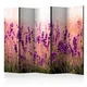 artgeist Paravan Lavender In The Rain I, 5-Delni, Dvostranski