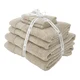Bež frotirni bombažni komplet brisač 6 ks Anti-Bacterial – Catherine Lansfield