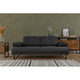 Atelier del Sofa ATELIER DEL SOFA Mustang - Anthracite raztegljiv dvosed, (20802687)