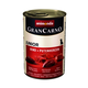 Animonda GranCarno Junior, govedina in puranja srca – v konzervi 6 x 400 g (82728)