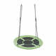 nabbi Otroška gugalnica Nest 95 cm - črno/zelena