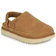 UGG za ženske. 1138252 Goldenstar Rjavi usnjeni cokli (40), Rjava, Ravna stran, Velcro, Priložnostno