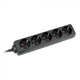 Commel produzni kabl 5 uticnice 16a 3500w crni 5m h05vv-f 3g1,5 ( c232-523 )