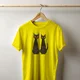 Camiseta Majica sa štampanim printom Cam 308, Muška, Žuta