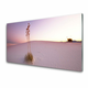 tulup.si Slika na steklu Pesek desert landscape 140x70 cm 2 obešalnika
