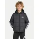 adidas Zimska jakna Essentials 3-Stripes JW2443 Črna Regular Fit