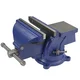 Ključavničarski primež FORGE 150mm vrtljiv s kovaško nakovalico 65896