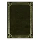 Temno zelena ročno tkana volnena preproga 160x230 cm Gatsby – Flair Rugs