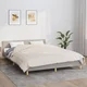 Vidaxl Obtežena odeja svetlo krem 200x230 cm 9 kg blago