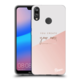 Crna silikonska maskica za Huawei P20 Lite - You create your own opportunities