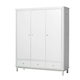 oliver furniture® trokrilni ormar white