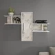 Hanah home Zidna polica Bela