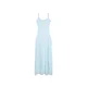 Bershka Obleka svetlo modra