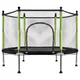 Northix Otroška vrtna trampolin mreža 140 cm zelena