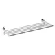 SAPHO Izvlečna kromirana polica za brisače s kavlji 600mm - X-ROUND serija