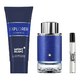MONT BLANC Set muški parfem EDP 100ml + 7.5ml + kupka Explorer Ultra Blue 100ml