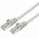 Intellinet RJ45 omrežni priključni kabel CAT 6 S/STP [1x RJ45-vtič - 1x RJ45-vtič] 20 m siv pozlačeni zatiči Intellin