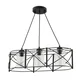 OPVIQ Luster Dratrio Glass Black Transparent