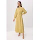 Trendyol Modest Ženska haljina Tctss26Eb00005, Žuta