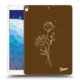 Crna silikonska maskica za Apple iPad Air 10.5 2019 (3.generace) - Brown flowers