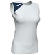 Joma Tshirt Spike White-Dark Navy Sleeveless