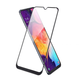 Zaščitno kaljeno steklo 3D z okvirjem za Samsung Galaxy A50 A505F – črno