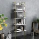 Hanah Home Polica 60?x174x22cm Belo-Zlatna