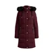 Lauren Ralph Lauren Zimski plašč bordo