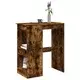 Vidaxl vidaXL Barska miza s predali dimljen hrast 90x47,5x103,5 cm