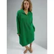 My fashion Pletena obleka Strickkleider zelena