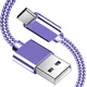 shumee Kabel TYPE-C za hitro polnjenje 3.0, hitro polnjenje USB-A - USB-C Koanni kb03_PURPLE