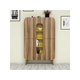 Hanah Home Mine Walnut Višenamenski ormar, Žuti