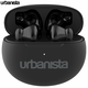 URBANISTA AUSTIN bežične slušalice, Bluetooth® 5.3, TWS, do 20 sati reprodukcije, kontrola na dodir, IPX4 vodootporan, USB Type-C, crna (Midnight Black)