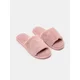 Sinsay - Papuče sa veštačkom kožom - pastelno roze