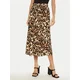 YAS Midi krilo Savanna 26028279 Rjava Regular Fit