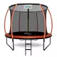 INLEA ULTIMATE Jump Trampolin 250 cm s vnútornou ochrannou šetitou - oranžen
