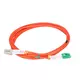 Extralink Patchcord LC/UPC-LC/APC MM OM2 Duplex 3.0mm, 2m