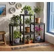 HANAH HOME Višenamenska polica Sakura Black